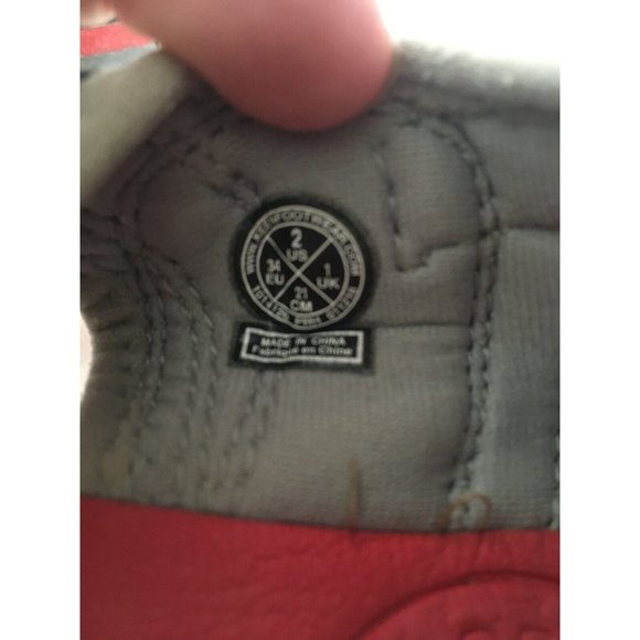 Keen Seacamp II Shoes Sandals Waterproof Big Kids Size 2 Boys Girls Gray Red - Picture 6 of 7